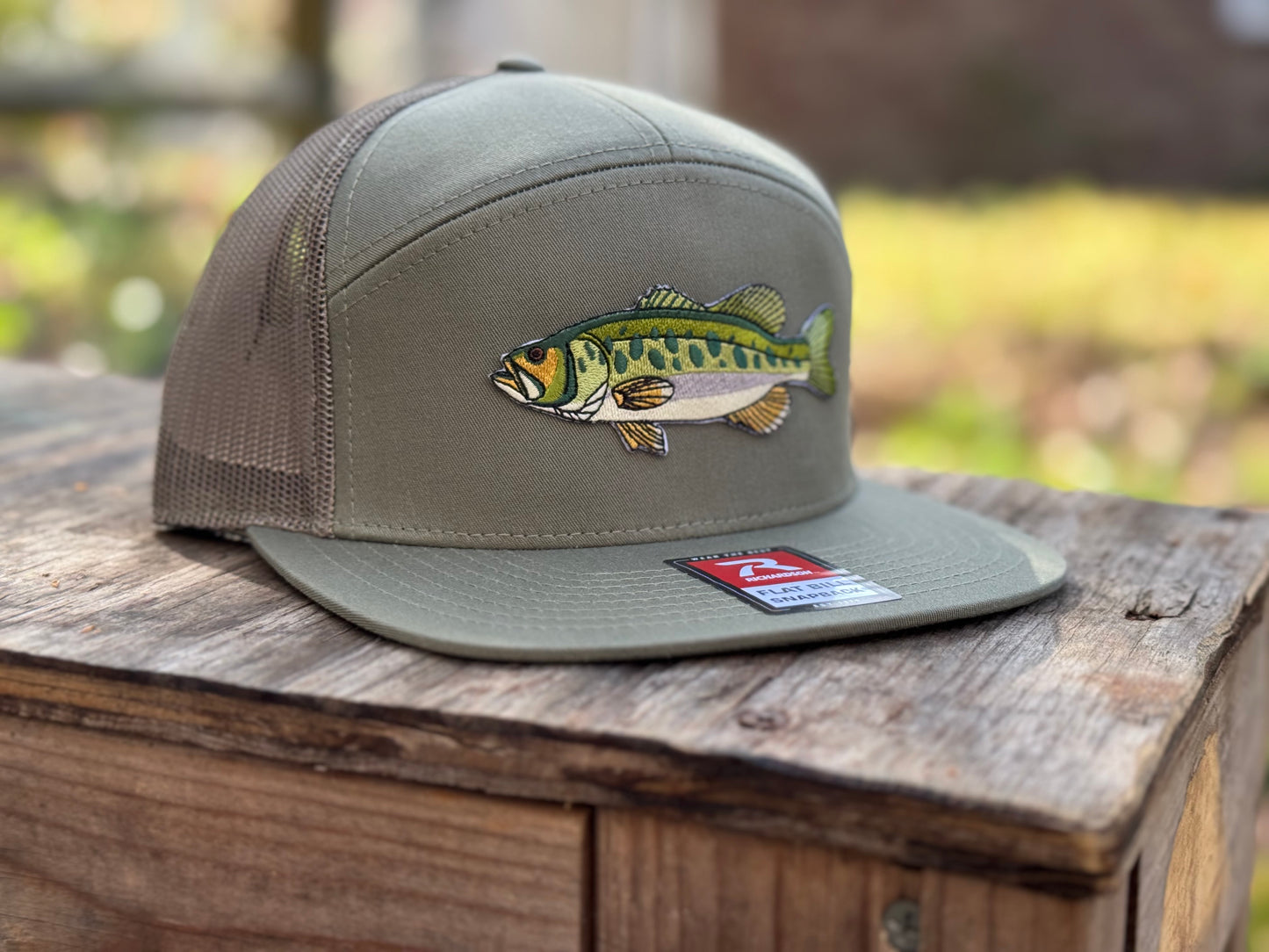 7 Panel Bass Patch Hat