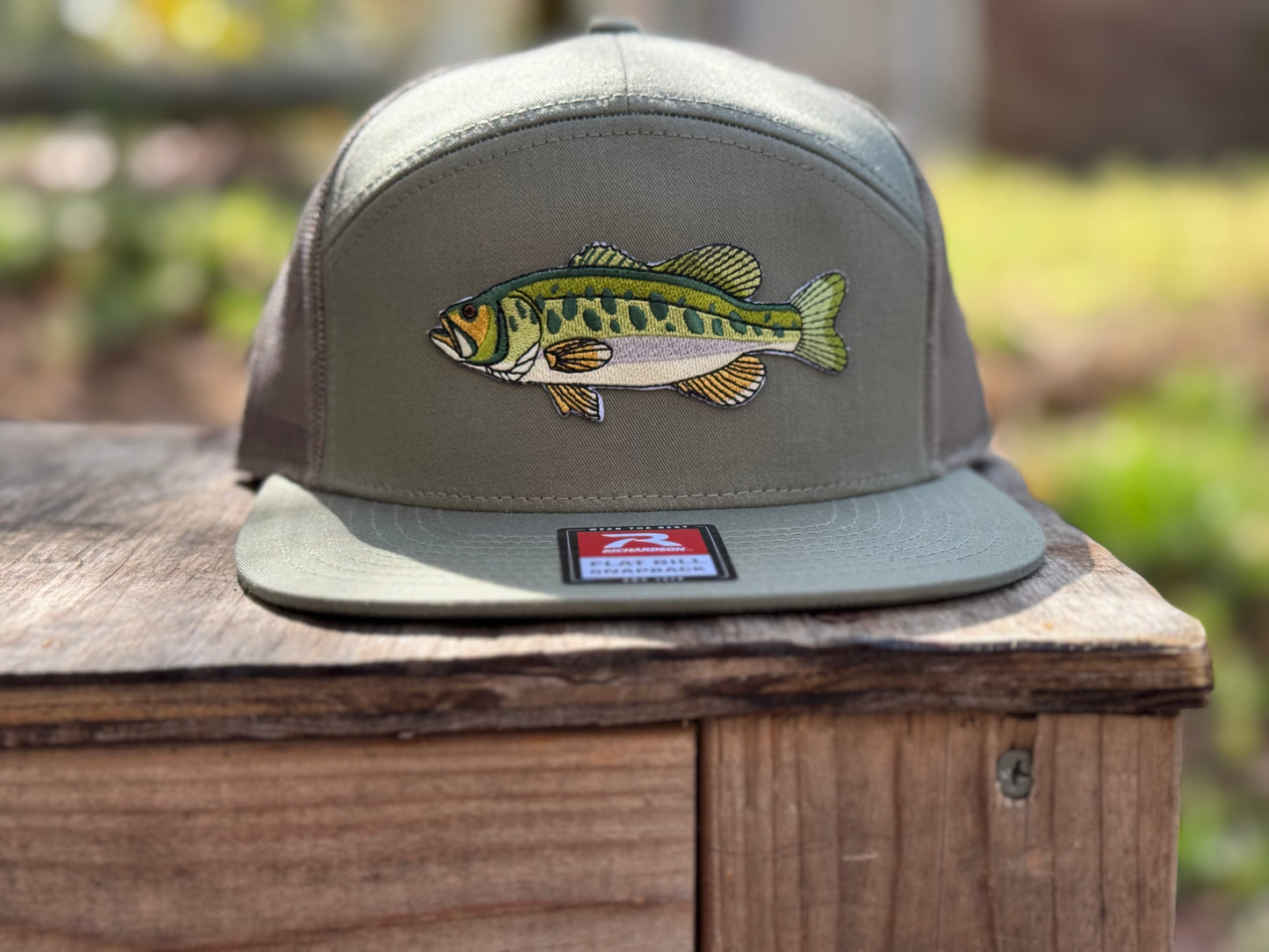 7 Panel Bass Patch Hat