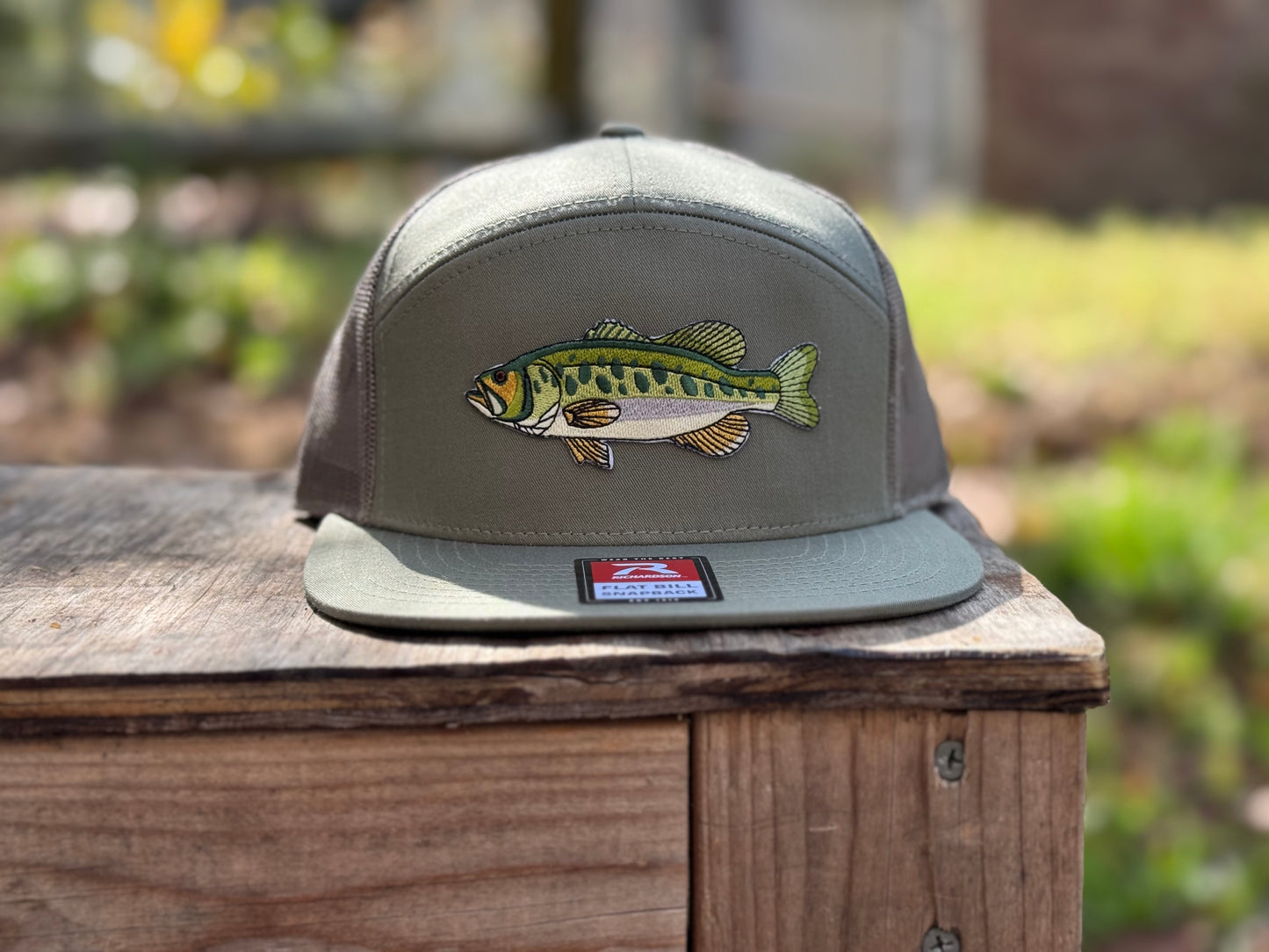 7 Panel Bass Patch Hat